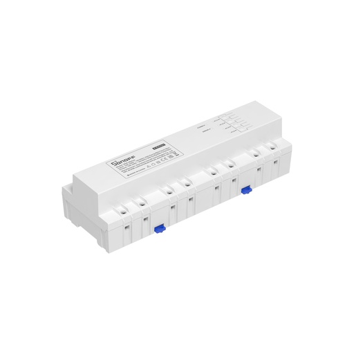 [SPM-4] Medidor inteligente de potencia, voltaje y corriente para 4 circuitos de 20A c/u,  WiFi, 100-240V, color blanco , marca Sonoff