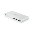 Router UISP Pro para aplicaciones ISP, 4 puertos 10G SFP+ Firewall y enrutamiento OSPF, switch integrado 9 puertos GbE RJ45 , marca Ubiquiti.