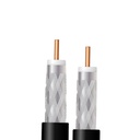 Cable coaxial RG-6 90% rollo 305 mt, marca Alfa.