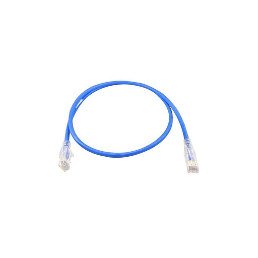 [OR-SPCA6A03-06] Path Cord Modular Categoria 6A, de 3 pies color azul, TechChoice, marca Ortronics