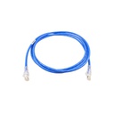 Path Cord Modular Categoria 6A, de 7 pies color azul, TechChoice, marca Ortronics