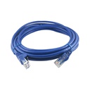 Patch cable categoría 5E 5m azul, marca Linkbasic