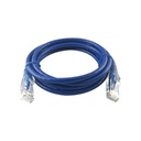 Patch cable categoría 6 2m azul, marca Linkbasic