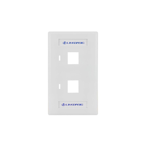 [OUS02] Placa 2 posiciones, marca Linkbasic