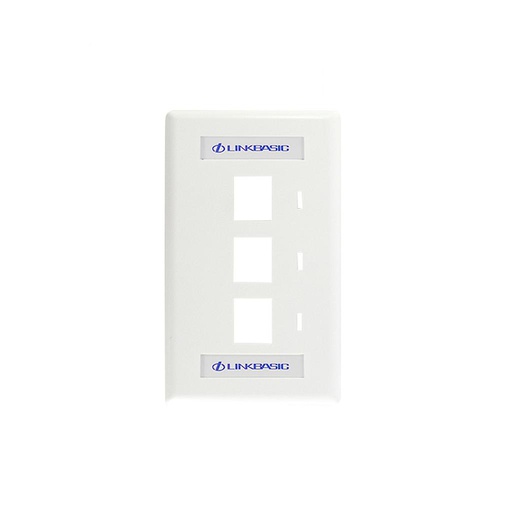 [OUS03] Placa 3 posiciones, marca Linkbasic