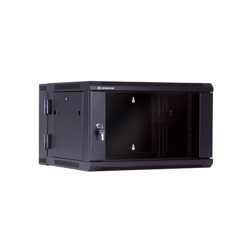 [WCC06-655-BAA-C] Gabinete 06 RMS 550mm de profundidad, abatible, color negro, marca Linkbasic