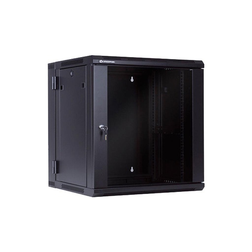 [WCC12-655-BAA-C] Gabinete 12 RMS 550mm de profundidad, abatible, color negro, marca Linkbasic