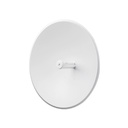 Radio con antena direccional integrada tipo plato, PowerBeam AC 620 AirMax, punto a punto (PtP) de 5 GHz, 29 dBi, + 450 Mbps 25 kms., marca Ubiquiti.