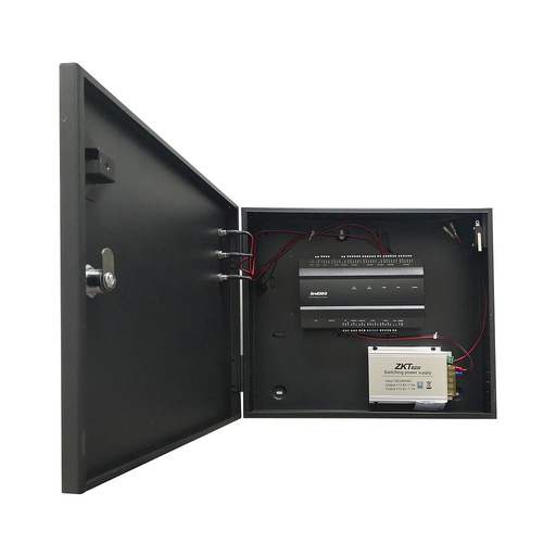 [INBIO260PACKAGEB] Panel IP biométrico para control de acceso, paquete de INBIO260 incluye caja metálica y fuente de alimentación, marca ZKTeco