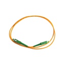 Patch cord fibra optica SM, SC/APC a SC/APC simplex 1mt 3mm, marca Nextlink