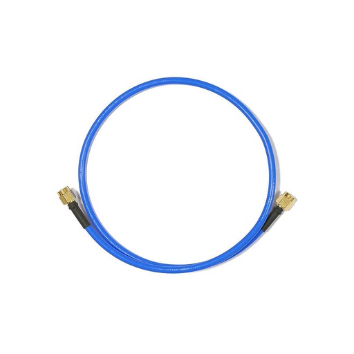 [ACRPSMA] Un cable RPSMA ambos extremos de 50 cm, Aleacion de cobre revestido en plata y pérdidas inferiores a 0,65 dB, Marca Mikrotik