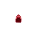 Bota de PVC para conector RJ45, color rojo, marca Nextlink