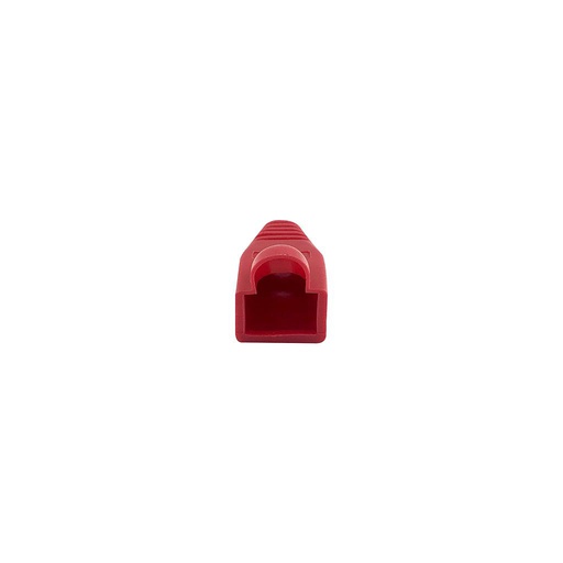 [BOOT-R] Bota de PVC para conector RJ45, color rojo, marca Nextlink