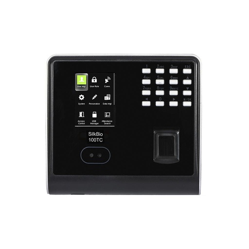 [SILKBIO-100TC/ADMS] Terminal multi-biométrica ip para gestión de tiempo y control de acceso, incluye actualización adms, marca ZKTeco