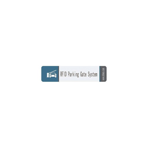[UHF1-Tag4] Tag especial tipo calcomanía para vehículos de alta frecuencia RFID, marca ZKTeco