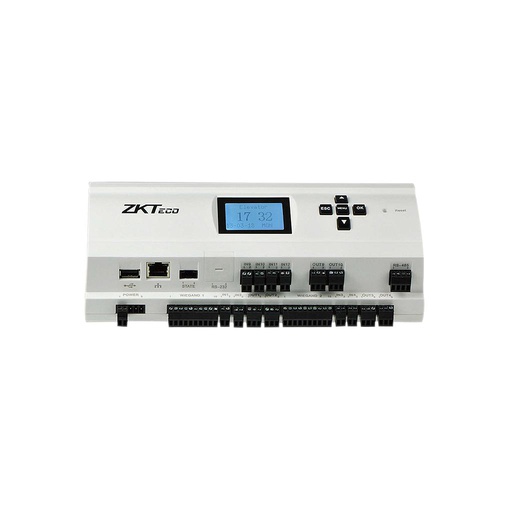 [EC10 Package B] Controlador de elevadores IP, incluye caja metálica y fuente de poder (psu), marca ZKTeco