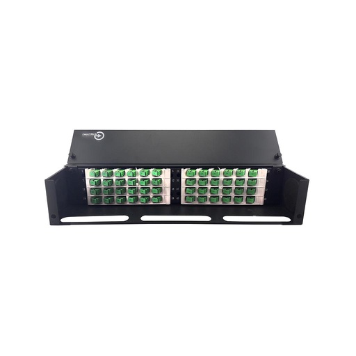 [3C-ODF-S48-APC] Organizador para fibra óptica (ODF) para rack 48 puertos SC/APC, marca Nextlink