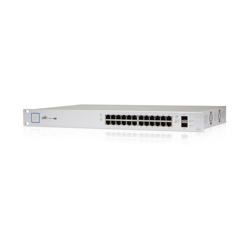 [US-24] Ubiquiti - Switch UniFi, 24 Puertos, Gigabit Ethernet y 2 Slots SFP