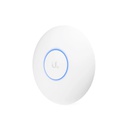 Access Point Wi-Fi 5 Unifi, alta densidad de usuarios, doble banda, 8x8(DL MU-MIMO), Uplink GbE + 1 puerto GbE, PoE+ , +1000 clientes, montaje techo y pared, 140 m², marca Ubiquiti.